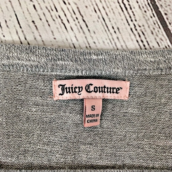 Juicy Couture | Cutout Shark-Bite Tee Shirt SZ S - Picture 8 of 8